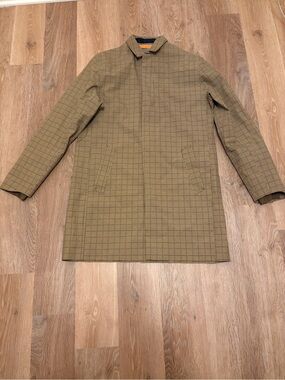 Todd Snyder Descente Allterrain Bal Collar Coat Houndstooth Waterproof Golf XL